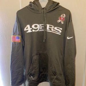 San Francisco 49ers Salute to Veterans hoodie